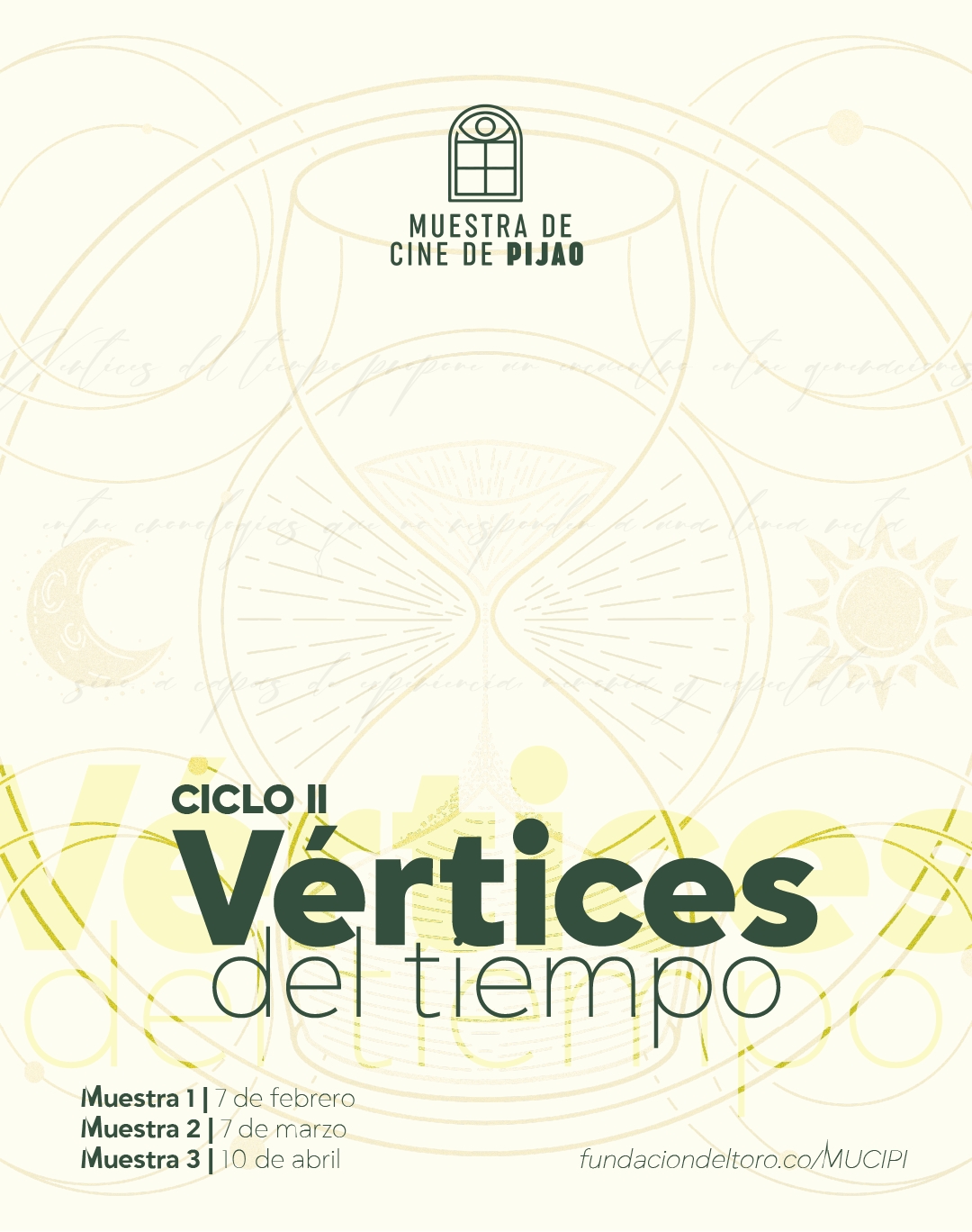 Promotional card of MUCIPI | Muestra De Cine De Pijao