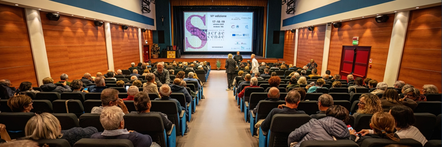 Banner Sacrae Scenae - Ardesio Film Festival
