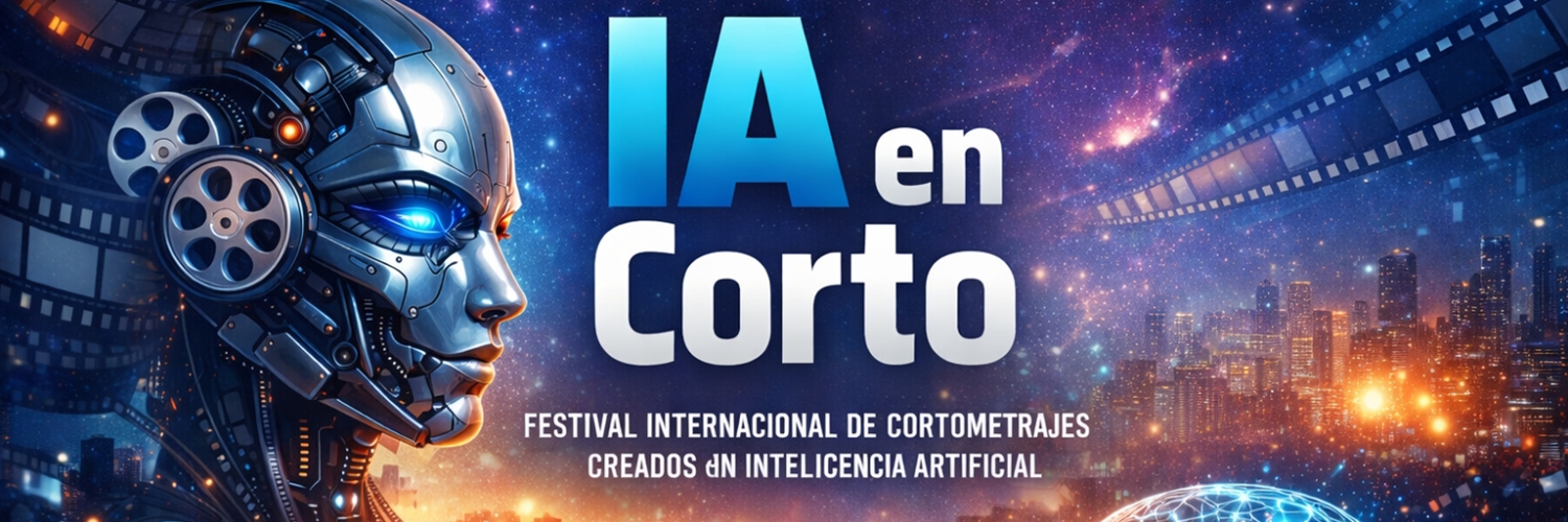 Banner Festival Internacional de Cortometrajes Creados con Inteligencia Artificial