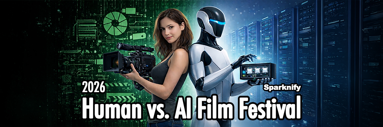 Banner 2026 Sparknify Human Vs. AI Film Festival