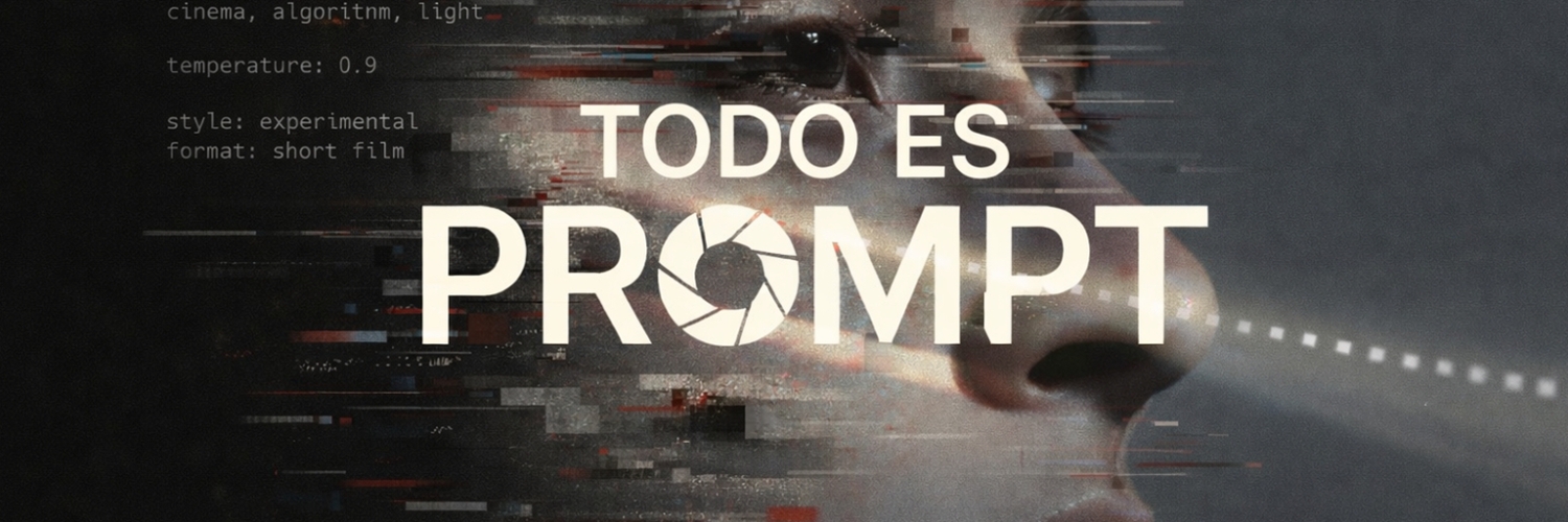 Banner Festival Online De Cortometrajes Y Guiones Creados Con Inteligencia Artificial