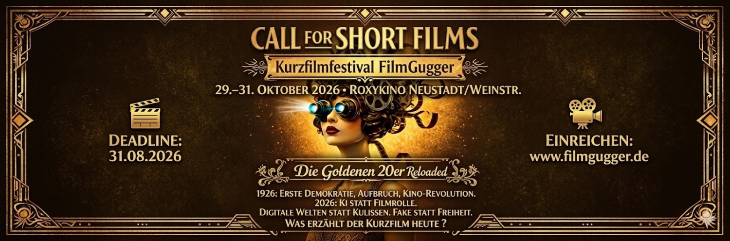 Banner FilmGugger Kurzfilmfestival