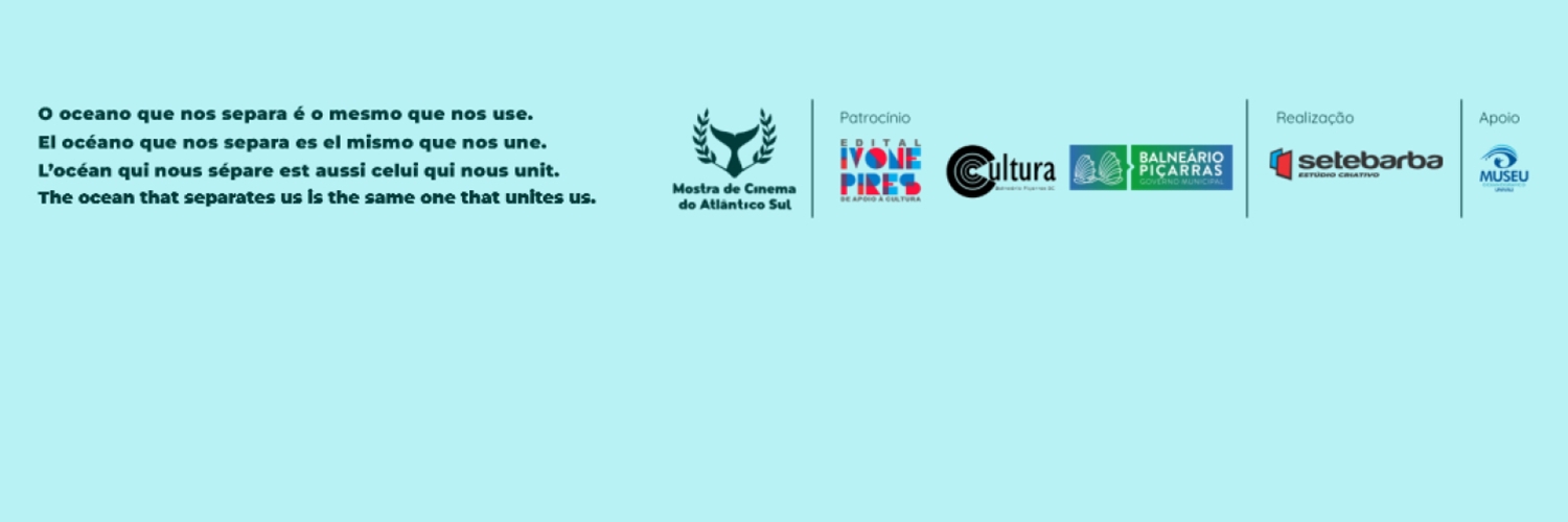 Banner Mostra de Cinema do Atlântico Sul