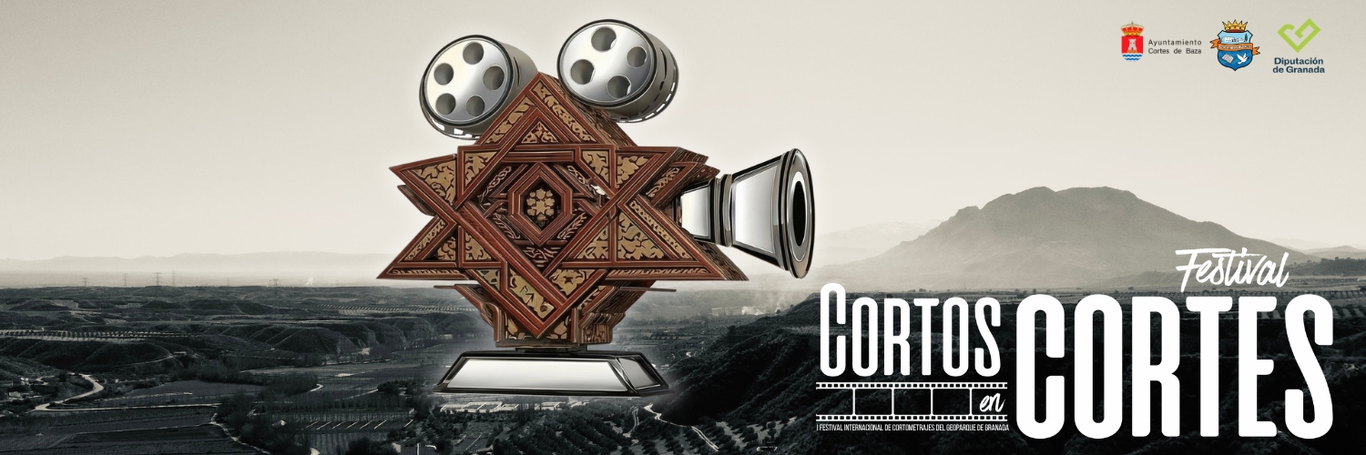 Banner Festival Internacional de Cortometrajes del Geoparque de Granada - CORTOS EN CORTES