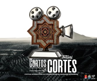 Logo of Granada Geopark International Short Film Festival “CORTOS EN CORTES”