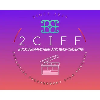 Logo of 2 Counties Independent Film Festival (2CIFF)