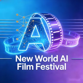Logo of New World AI Film Festival