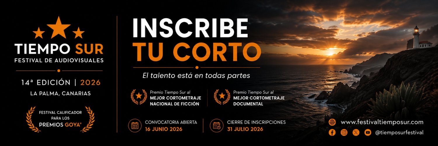 Banner FESTIVAL DE AUDIOVISUALES TIEMPO SUR