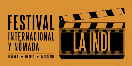 Logo of La Indi.Festival de cine internacional y nómada. Málaga, Madrid y Barcelona.