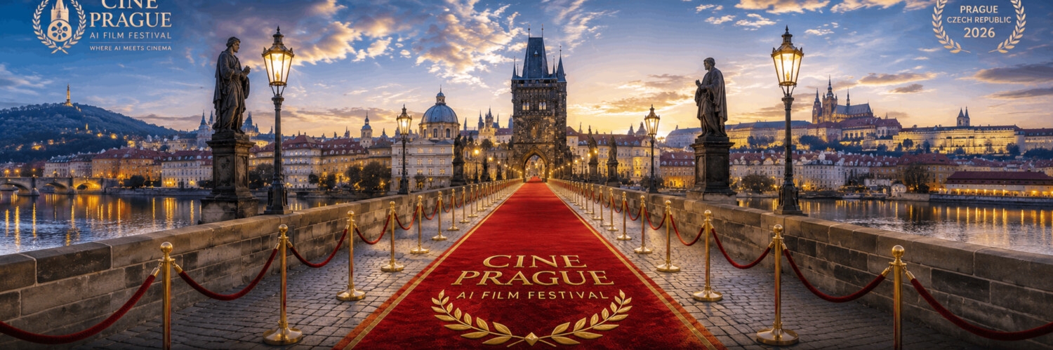 Banner CINE PRAGUE AI FILM FESTIVAL