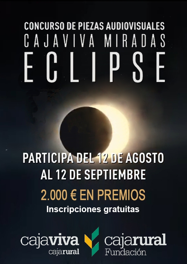 Promotional card of  I CONCURSO AUDIOVISUAL “MIRADAS CAJAVIVA”