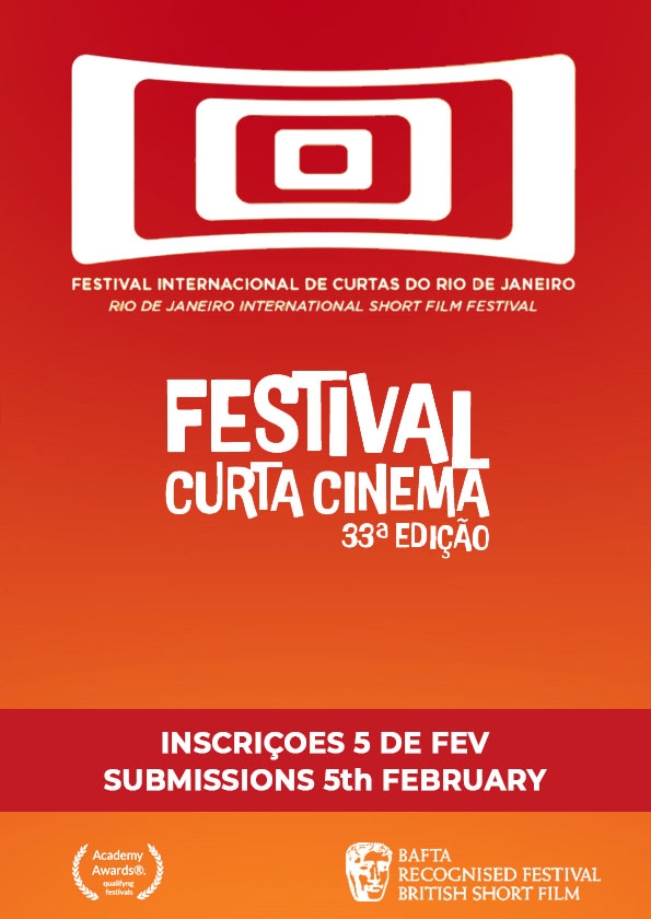 Promotional card of Rio de Janeiro International Short Film Festival – Curta Cinema