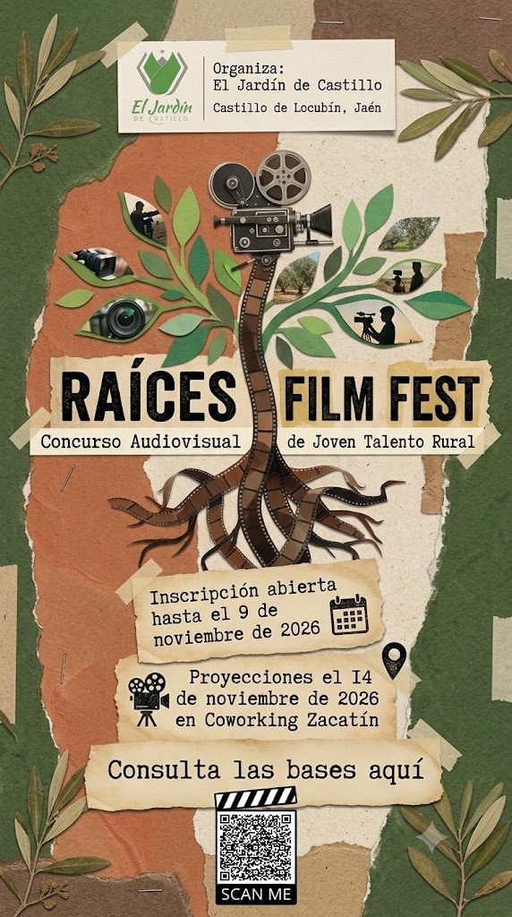 Promotional card of RAÍCES FILM FEST 2026