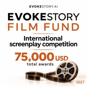 Logo of EvokeStory.ai International Screenplay Fund