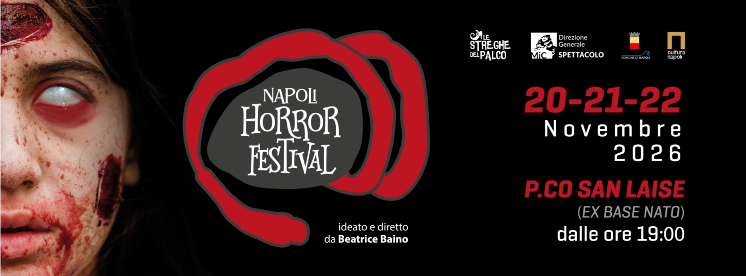 Banner Napoli Horror Festival Corti 2026