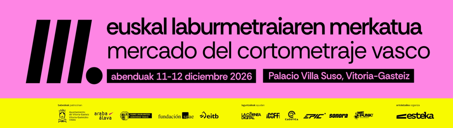 Banner [LABEAN] Proyectos De Cortometraje Y Sesión Pitch | euskal laburmetraiaren merkatua - mercado del cortometraje vasco