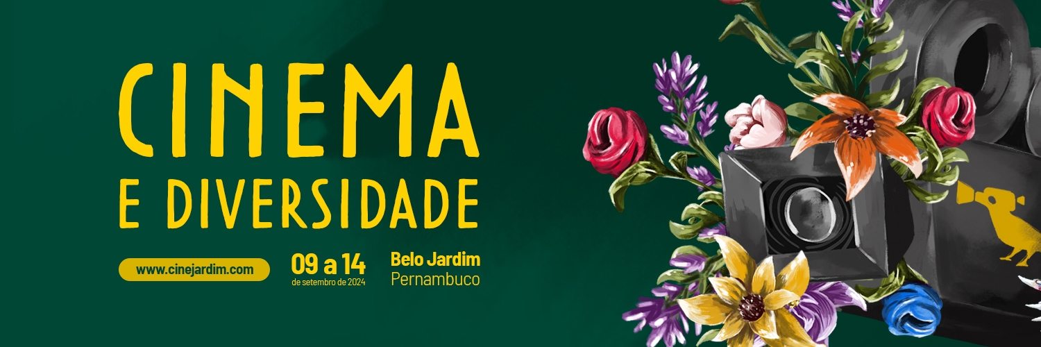 Banner Cine Jardim - Festival Latino-Americano de Cinema de Belo Jardim