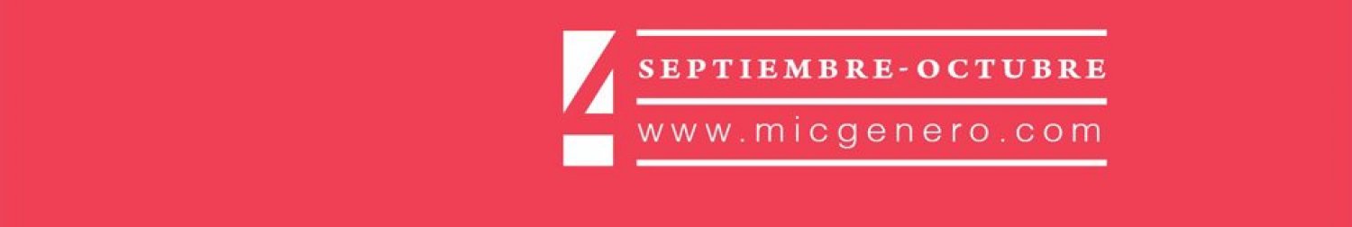 Banner MICGénero, Muestra Internacional de Cine con Perspectiva de Género