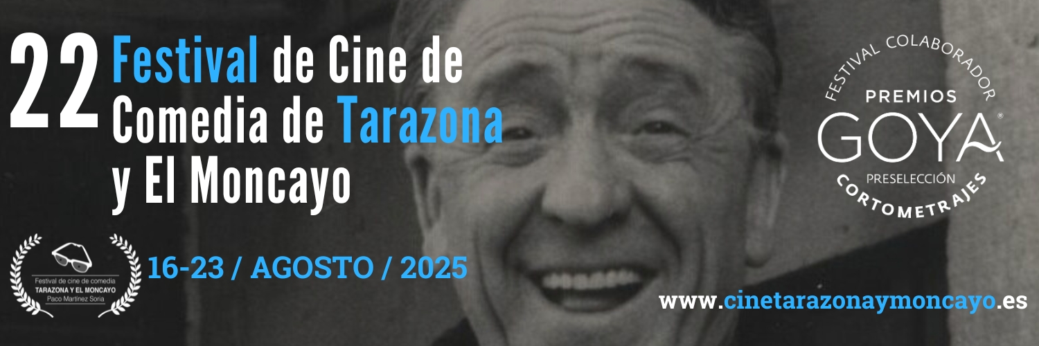 Banner Festival de Cine de Comedia de Tarazona Y El Moncayo