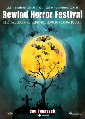 Logo of Rewind Horror Festival