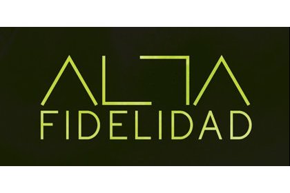 Logo of ALTA FIDELIDAD - Muestra Internacional de Cine Documental Musical