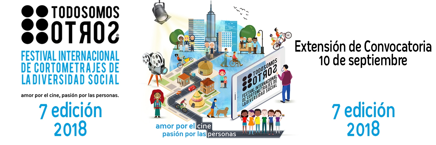 Banner 7º Festival Internacional De Cortometrajes De La Diversidad Social - Todos Somos Otros
