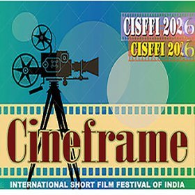 Logo of Cineframe International Short Film Festival Of India 2026