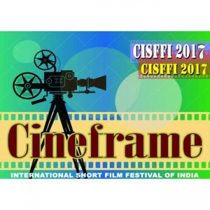 Logo of Cineframe International Short Film Festival of India 2017