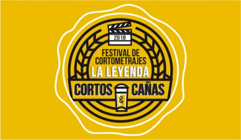 Logo of Cortos y Cañas  La Leyenda