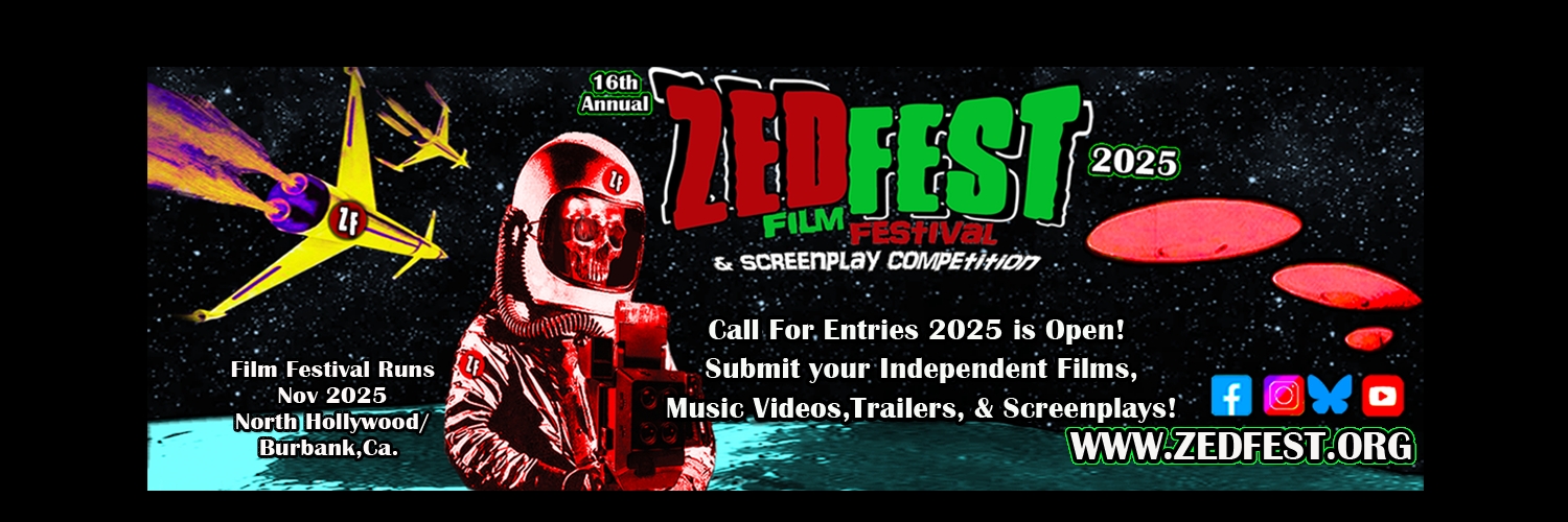 Banner Zed Fest Film Festival & Screenplay Competition 2025