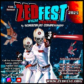 Logo of Zed Fest Film Festival & Screenplay Competition 2025