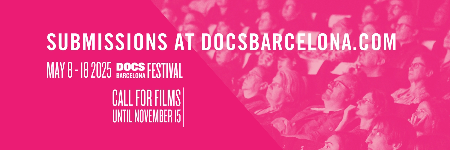 Banner OPEN CALL AT DOCSBARCELONA.COM