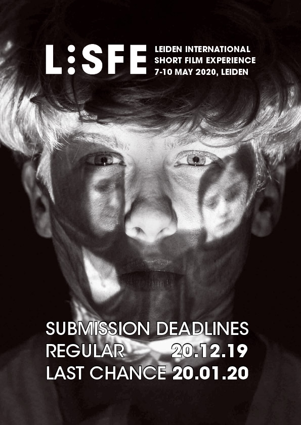 Promotional card of Leiden International Short Film Experience