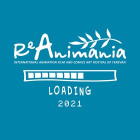 Logo of ReAnimania International Animation Film & Comics Art Festival of Yerevan