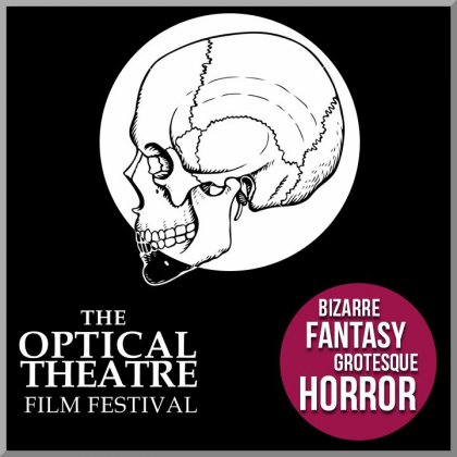 Logo of The Optical Theatre Horror Film Festival