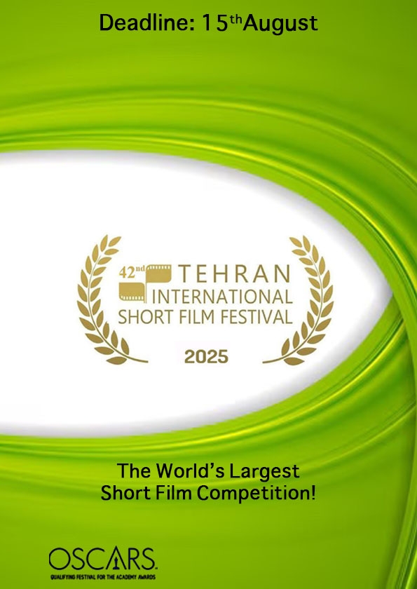 Promotional card of TEHRAN International Short Film Festival