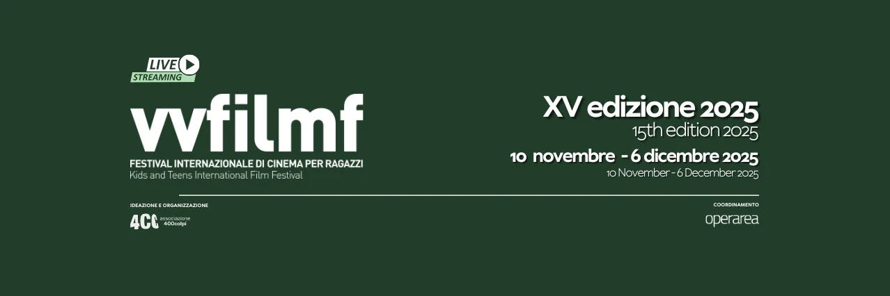 Banner vvfilmf - Festival Internazionale di Cinema per Ragazzi