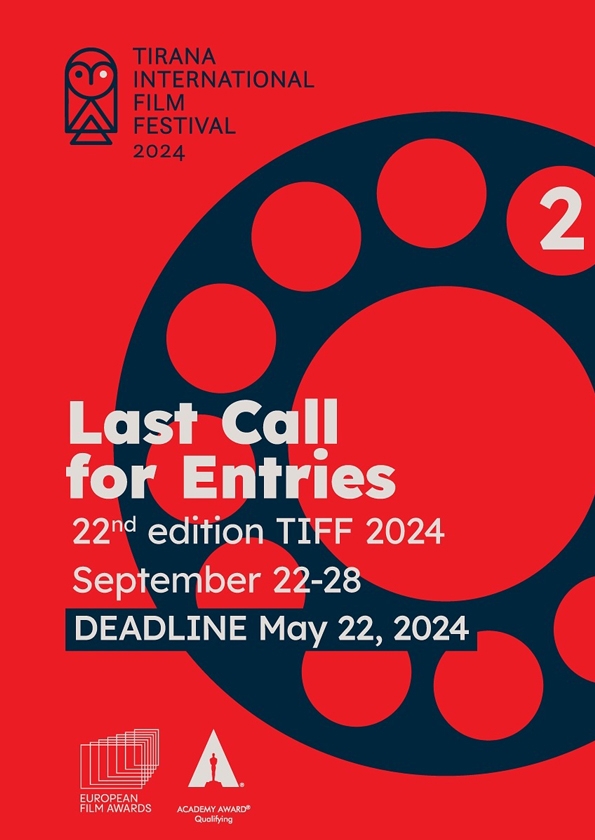 Promotional card of Tirana International Film Festival