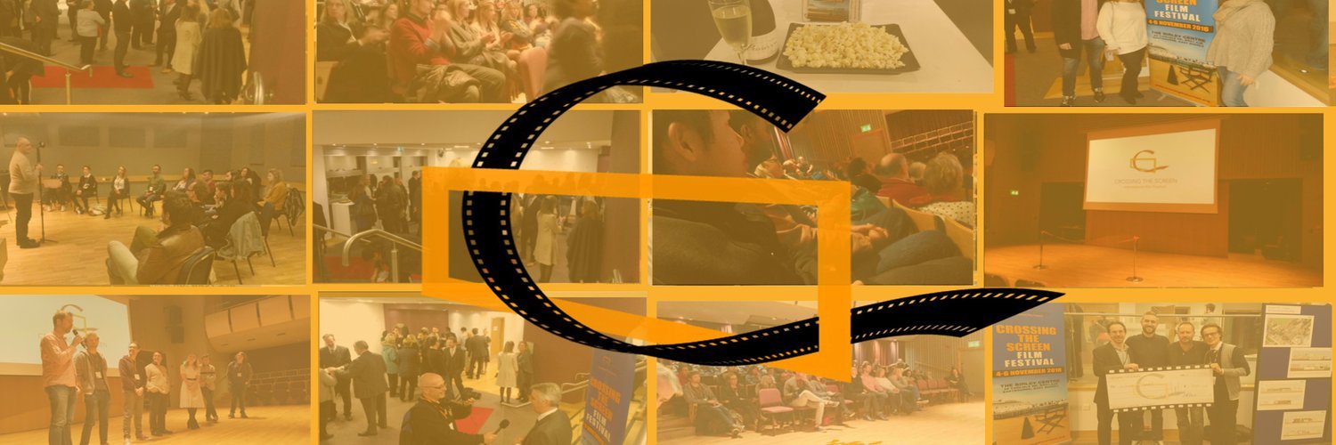 Banner Crossing The Screen - International Film Festival
