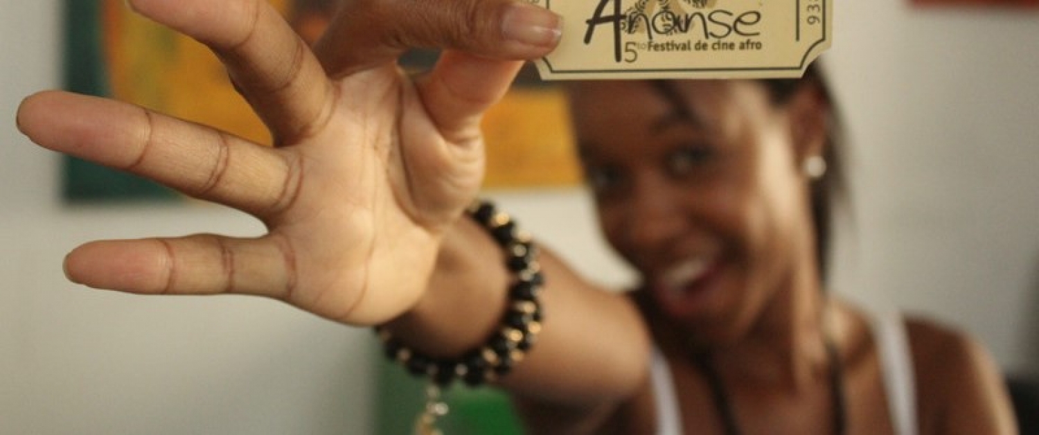 Banner Festival de cine afro Ananse
