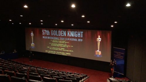 Photo of Golden Knight Malta International Short Film Festival