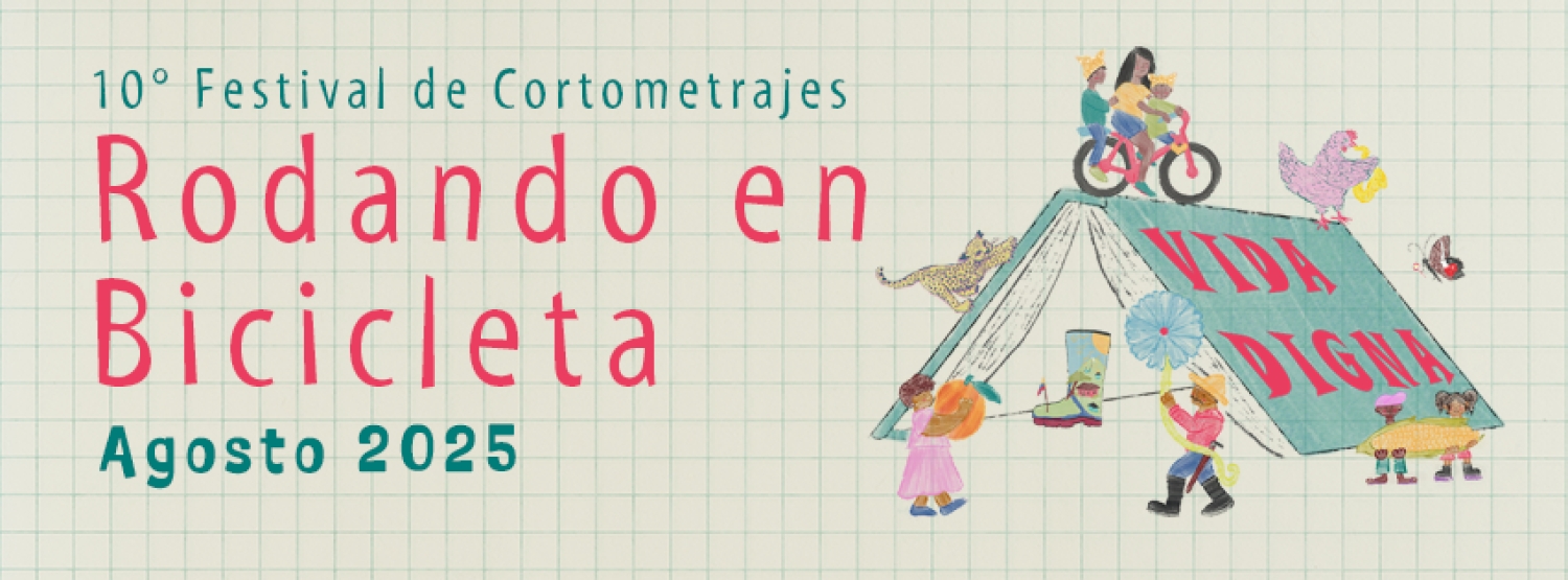 Banner Festival de Cortometrajes Rodando en Bicicleta