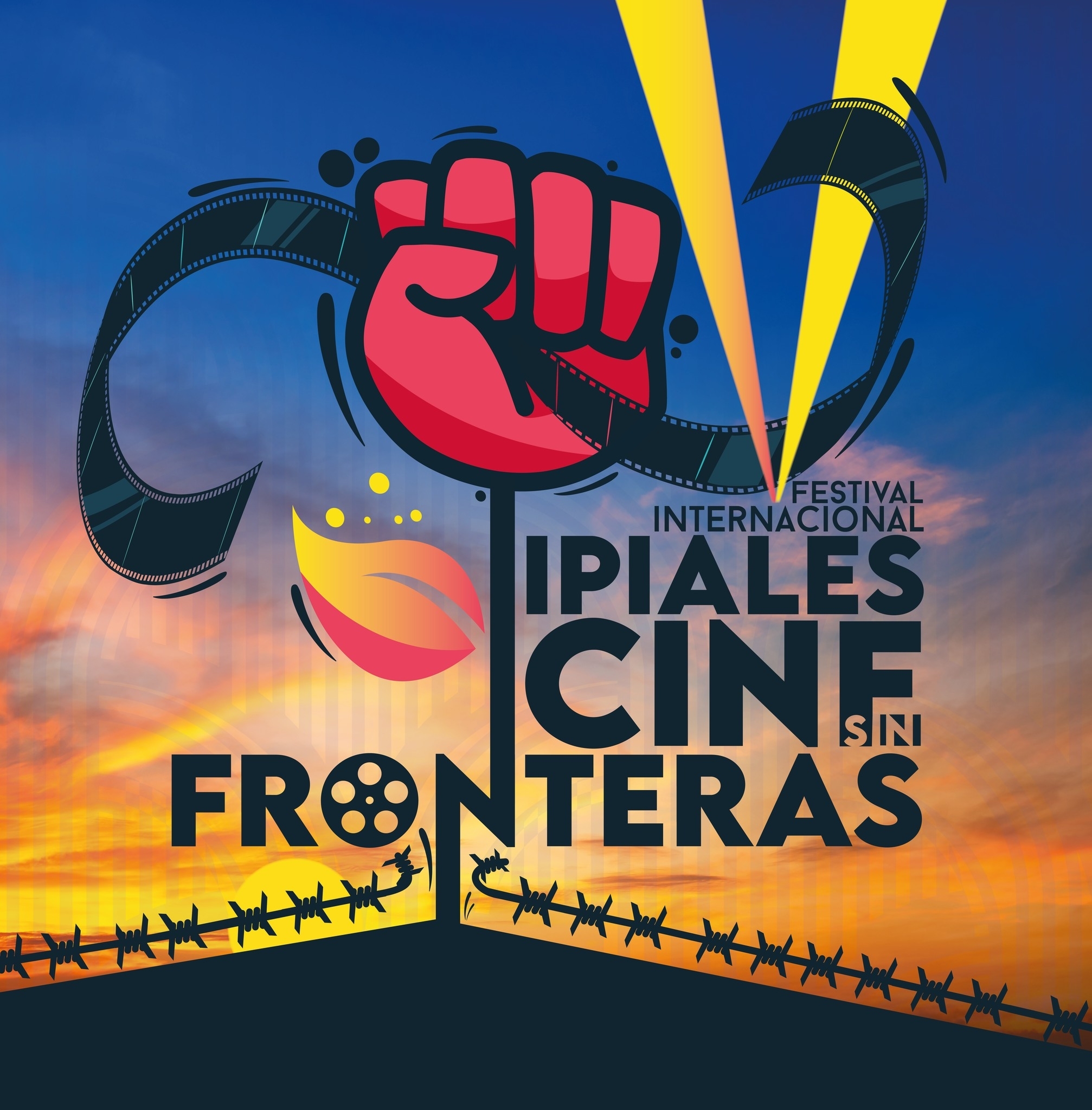 Promotional card of Ipiales Cinema Without Borders