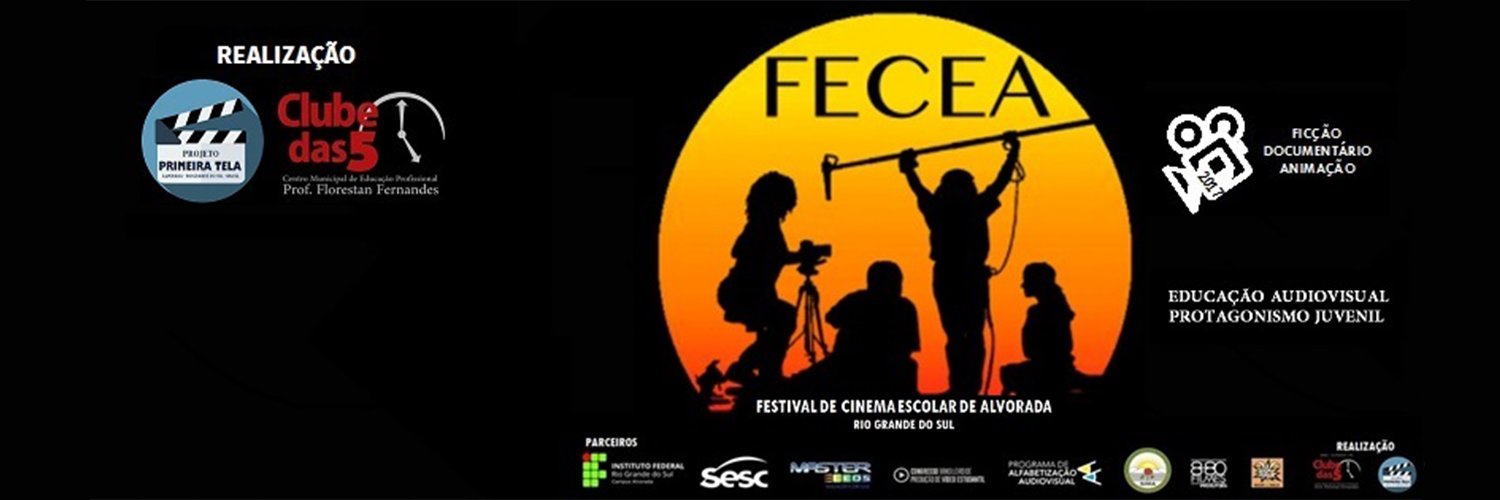 Banner Festival de Cinema Escolar de Alvorada-RS