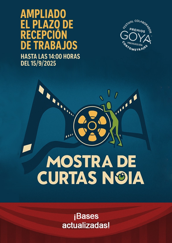 Promotional card of Short Film Showcase Vila de Noia