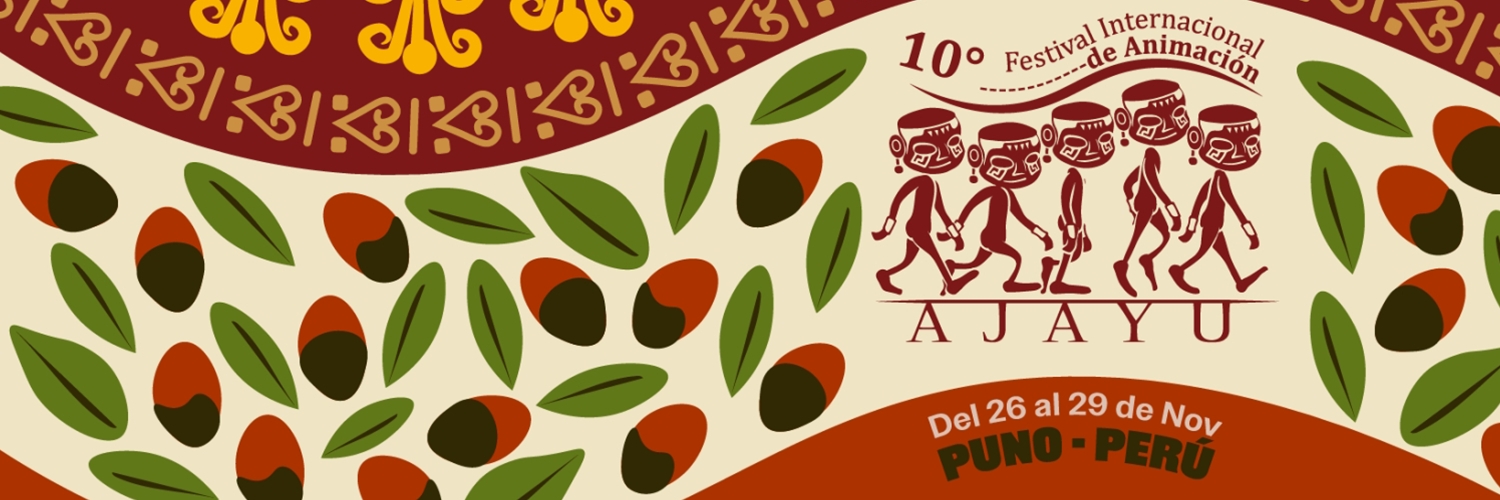Banner Festival Internacional de Animación Ajayu - Perú