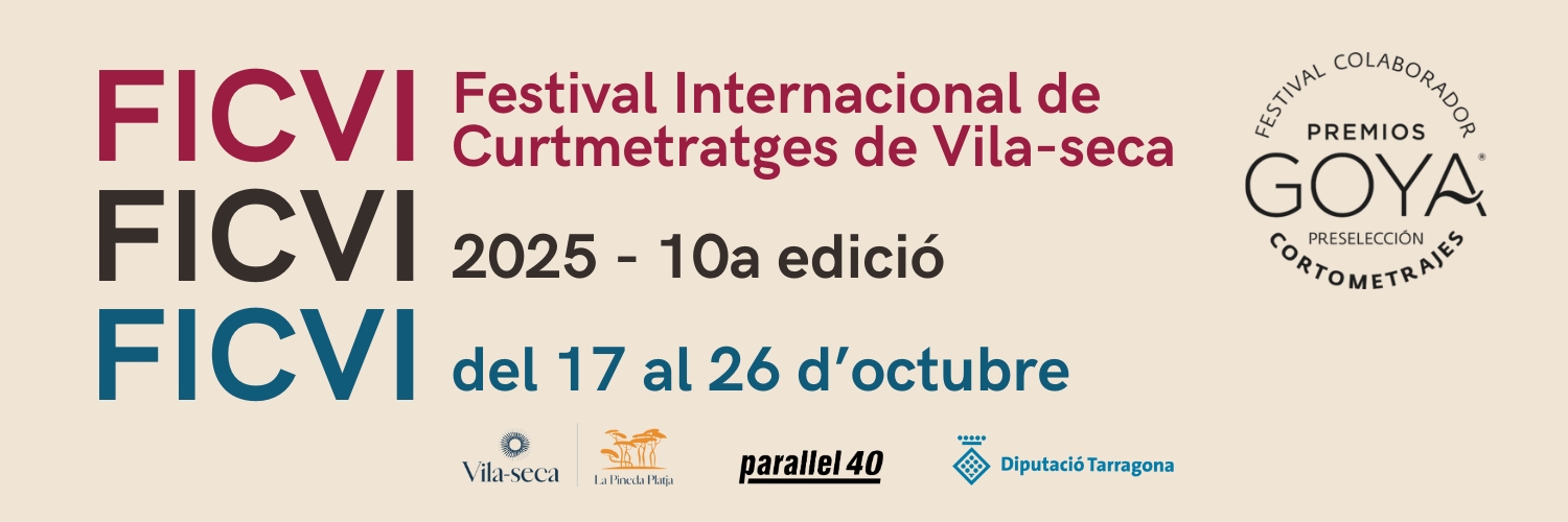 Banner FICVI, Festival Internacional de Curtmetratges de Vila-seca