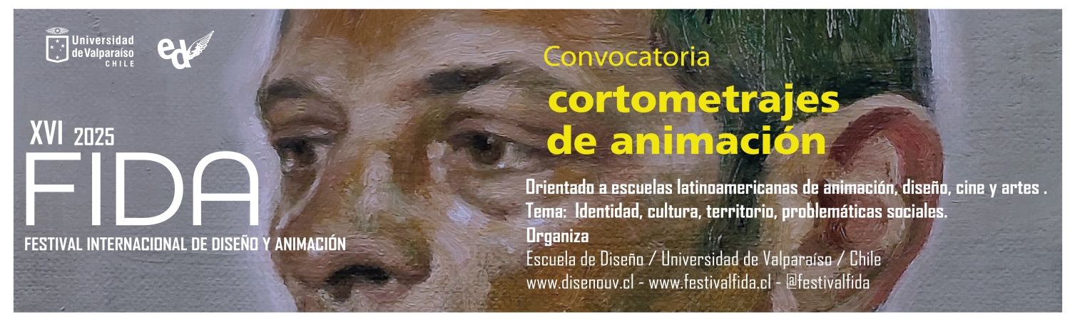 Banner Festival Internacional de Diseño y Animación FIDA Chile 2025