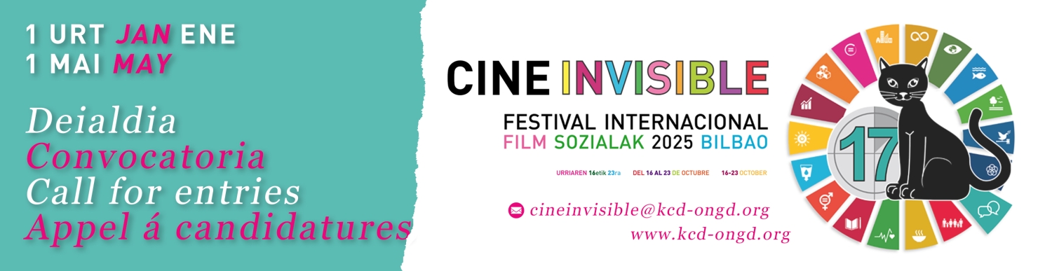 Banner Festival Internacional De Cine Invisible Film Sozialak De Bilbao