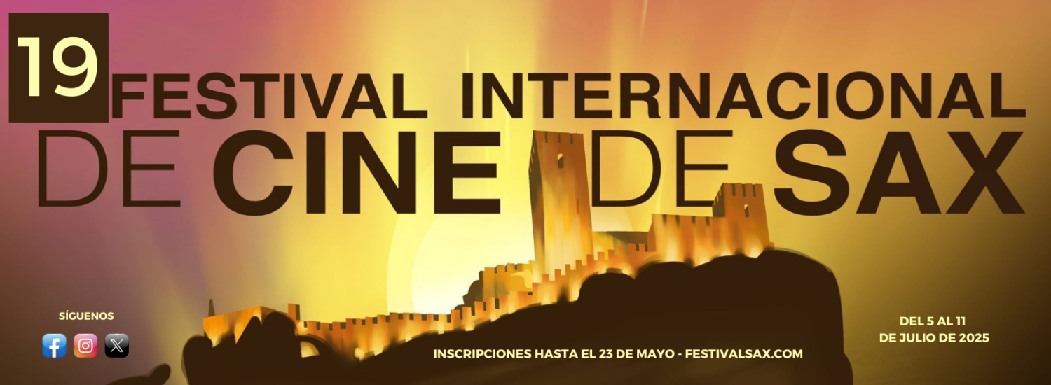 Banner Festival Internacional de Cine de Sax